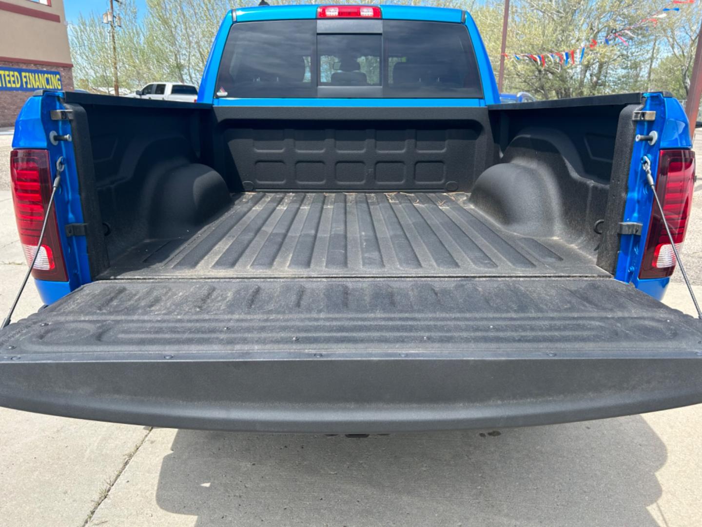 2021 Blue /Black RAM 1500 Classic Warlock (1C6RR7LGXMS) with an 3.6L V6 engine, located at 3030 CY Ave, Casper, WY, 82604, (307) 265-3830, 42.827816, -106.357483 - Photo#11